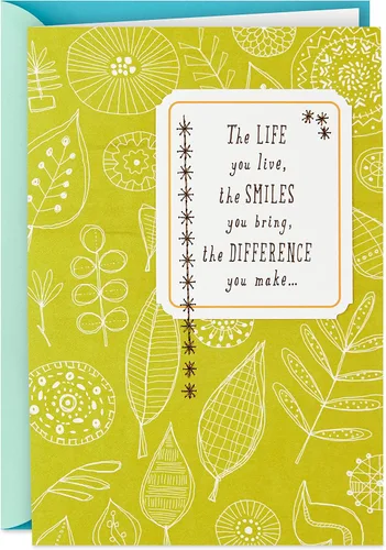 Vista 8 de Tarjeta de cumpleaños Hallmark (Mucho que celebrar)