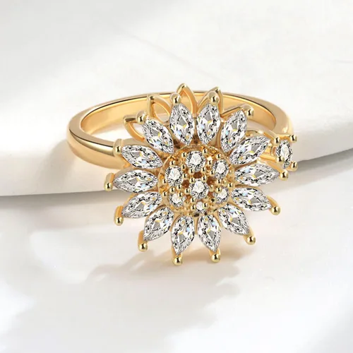 Vista 59 de Anillo de plata de ley 925, minimalista, ajustable, hecho a mano, para mujeres y niñas