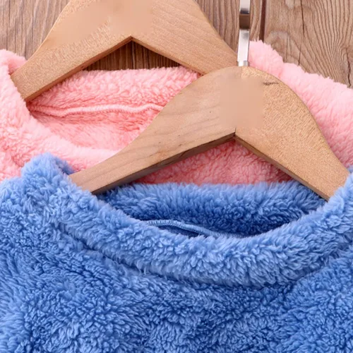 Vista 2 de Conjunto de sudadera con capucha y pantalones conjunto de ropa de bebé niño 2 piezas de otoño