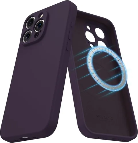 Vista 69 de Funda de silicona con soporte para iPhone 17 Pro [compatible con MagSafe] [Protección completa de la cámara] (6.3 pulgadas 2025), fundas de teléfono