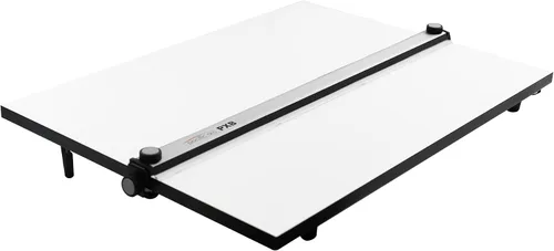 Vista 10 de Pacific Arc Tablero de dibujo con barra paralela, blanco, 16 x 21 pulgadas