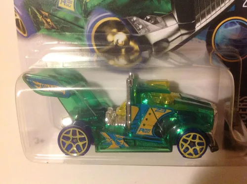 Vista 2 de Hot Wheels 2016 X-Raycers Rig Storm 12/250, Verde (Treasure Hunt)