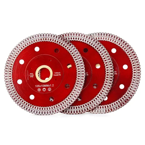 Vista 2 de 3 unids/lote 4 "super fina porcelana diamante hoja de sierra hoja de azulejo para porcelana cerámica