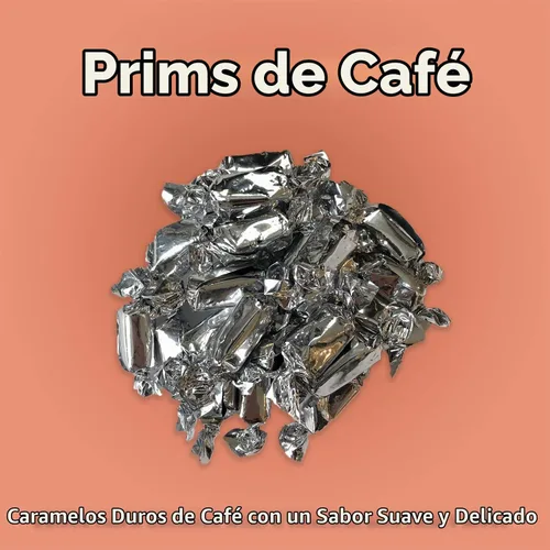Vista 3 de Coffee Prims - Caramelos duros de café con sabor suave (bolsa de 1.5 libras)