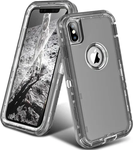 Vista 8 de ORIbox - Funda compatible con iPhone XS Max, acabado suave de silicona líquida exterior