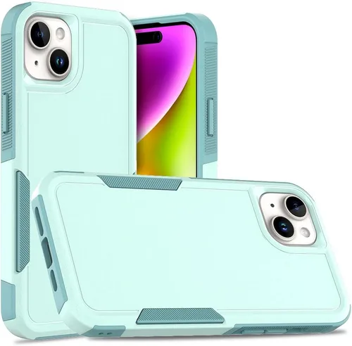 Vista 40 de Funda protectora para iPhone 8 Plus, iPhone 7 Plus de 5.5 pulgadas, a prueba de golpes, resistente y duradera, color verde