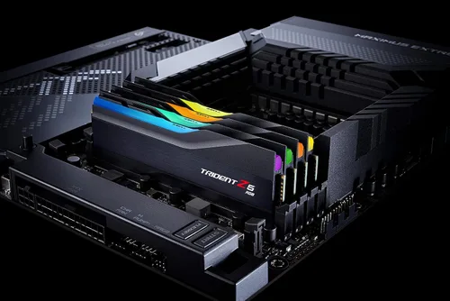 Vista 6 de 64GB G.Skill DDR5 Trident Z5 RGB 6400MHz CL32 1.40V Kit de doble canal 2X 32GB Negro