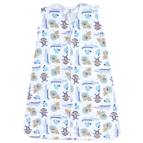 Vista 22 de Luvable Friends - Saco de dormir para bebé sin mangas, diseño unisex, Saco de dormir de algodón sin mangas, saco de dormir, manta, 0-6 meses