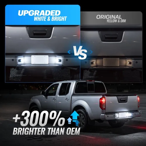 Vista 4 de Luces LED de matrícula para Niss'an Titan Frontier Xterra Armada