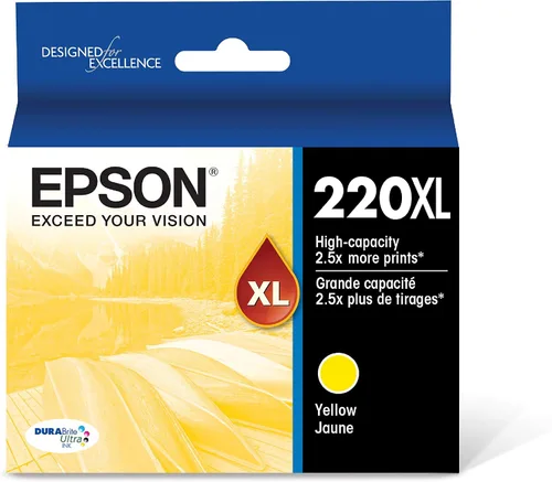 Vista 4 de Epson T220 DURABrite Ultra -Tinta Alta Capacidad Cian T220 DURABrite Ultra -Tinta Alta Capacidad Cian 220XL Magenta Remanufacured Alta Capacidad