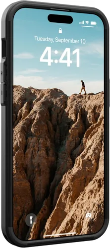 Vista 8 de URBAN ARMOR GEAR UAG - Funda compatible con iPhone 15 Pro Max de 6.7 pulgadas, color negro civil, imán integrado, compatible con carga MagSafe