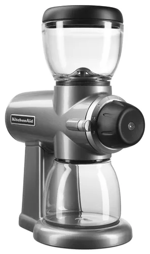 Vista 5 de Molinillo de café, de la marca KitchenAid, de muelas, Plateado Contour