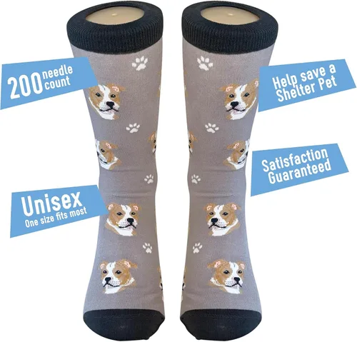 Vista 2 de Sock Daddy Dog Breed Socks Unisex by ES Pets