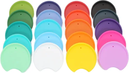 Vista 4 de MIE Tapa de Repuesto para Taza de Café y Taza de Té - Compatible con Taza de Viaje de Cerámica Starbucks 10oz / 12oz / 16oz, Tapa de Vaso, Tapa