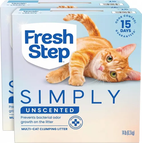 Vista 17 de Fresh Step Advanced Simply - Arena aglutinante para gatos múltiples sin