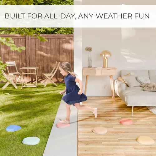 Vista 5 de ZICOTO - Divertidos escalones para niños – Actividad atractiva para interiores y exteriores para niños pequeños Juego de equilibrio y coordinación
