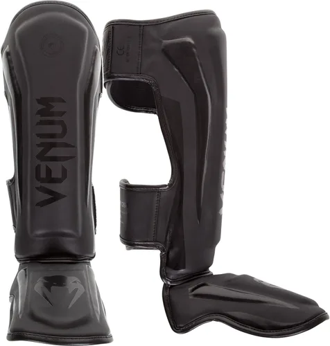 Vista 7 de Venum Espinilleras Elite Standup Blanco/Dorado