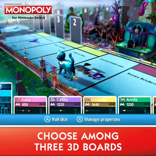 Vista 2 de NSW MONOPOLY FOR NINTENDO SWITCH (US) video game video game