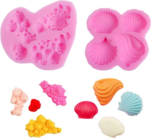 Vista 12 de Rolin Roly Molde de silicona para tartas de flores, molde de fondant de conejo, moldes de chocolate rosa, molde de arcilla polimérica, moldes