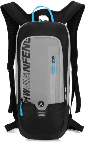 Vista 8 de WINDCHASER Mochila de ciclismo, 6L Mochila de bicicleta Bolsa transpirable para senderismo Ciclismo Esquí