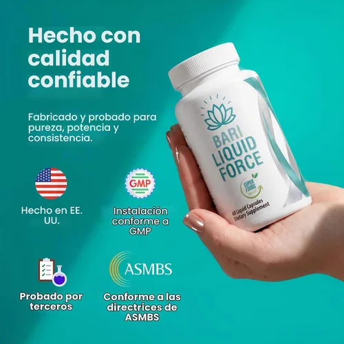 Vista 10 de Multivitamínico post bariátrico con cápsulas blandas líquidas de hierro, 60