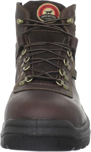 Vista 2 de Irish Setter Botas de trabajo Ely impermeables con punta de acero de 6 pulgadas para hombre