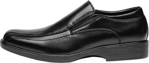 Vista 2 de Bruno Marc Mocasines de vestir forrados de cuero para hombre