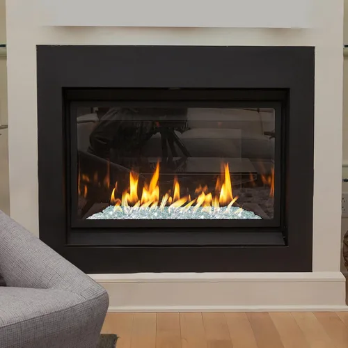 Vista 6 de Skyflame - Cuentas de vidrio de fuego de 10 libras para chimenea y lugar para fogatas, tamaño de 1/2 pulgada, cristal de hielo reflectante
