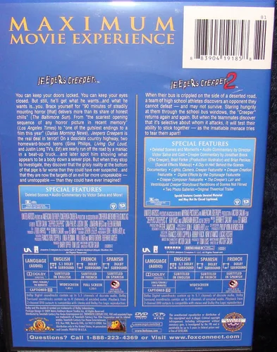 Vista 2 de Jeepers Creepers 1 & 2