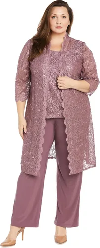 Vista 4 de R&M Richards Conjunto de pantalón Elegance De Nuit para mujer