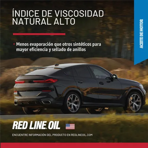 Vista 5 de Red Line 15405 SAE 5W40 Aceite de motor totalmente sintético - 1 galón