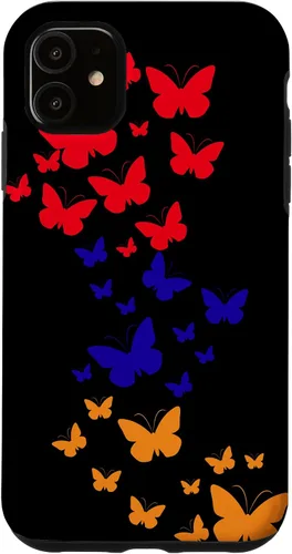 Vista 8 de iPhone 13 Pro Max Armenia bandera mariposas en Armenia artsakh mariposa caso