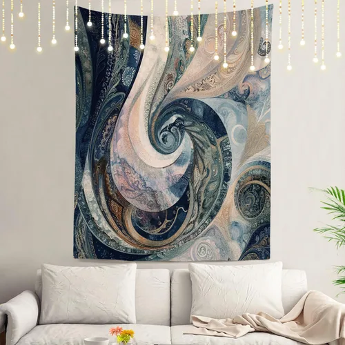 Vista 28 de Shrahala Brown Golden Tapestry, Lion Wall Hanging Hd Print Polyester Backdrop For Dorm Room Bedroom 30 X 40 In
