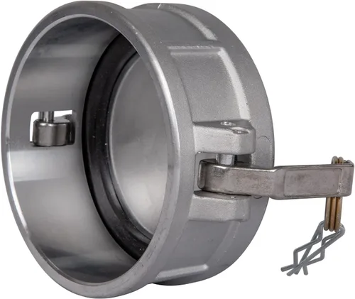 Vista 3 de 1 PC aluminio 4 pulgadas camlock accesorios parte DC leva ranura manguera accesorios camlock 4, 4 "tapa de polvo camlock montaje