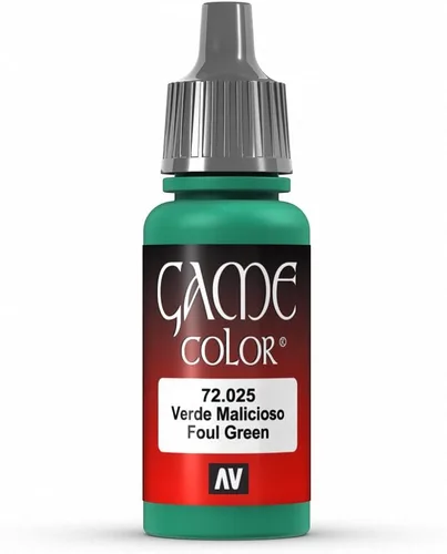 Vista 64 de Vallejo Game Color Bald Moon Yellow Pintura, 17 ml