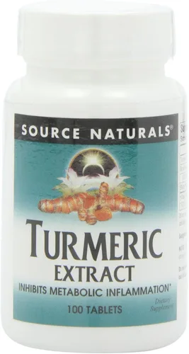Vista 6 de Source Naturals Extracto de cúrcuma - Apoya la respuesta inflamatoria saludable - 50 tabletas