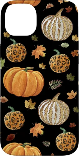 Vista 15 de iPhone 16 Falling leaves Autumn and Pumpkin Happy Fall Phone Case