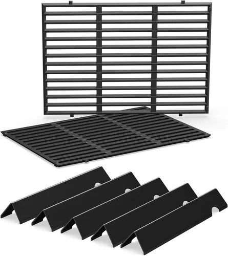 Vista 15 de QuliMetal Piezas de repuesto para parrillas Weber Genesis 300 Series, E310, S310, E320, E330, S330, EP310, EP320, EP330 Series con control frontal