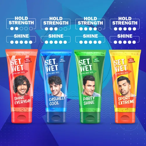 Vista 5 de Set Wet Gel para el cabello - Tubo Cool Hold de 3.4 fl oz