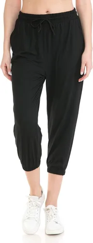 Vista 3 de Leggings Depot - Pantalones deportivos de calce relajado para mujer, con bolsillos y puños, ideales para yoga y entrenamiento