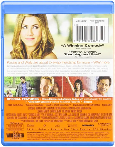 Vista 2 de The Switch Blu-ray