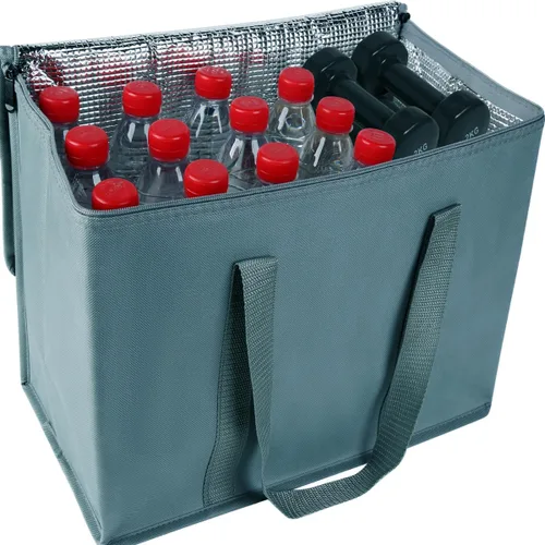 Vista 28 de musbus - Paquete de 2 bolsas aislantes reutilizables para comestibles, bolsa enfriadora plegable para comestibles, bolsa aislante grande resistente