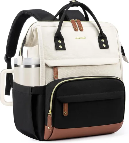 Vista 55 de LOVEVOOK Mochila para laptop para mujer, 15,6 pulg.