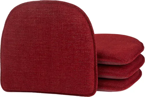 Vista 109 de Klear Vu Raindrop The Gripper - Cojines antideslizantes para silla, suaves y cómodos, almohadillas para asiento, almohadón para cocina, comedor u