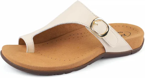 Vista 7 de BCSTUDIO Sandalias ortopédicas para mujer con soporte para el arco, cómodas sandalias ortopédicas de verano para caminar, informales, elegantes