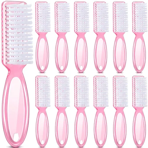 Vista 18 de Patelai 12 cepillos para cortaúñas para peluquero, color negro