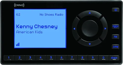 Vista 3 de SiriusXM radio satélite XEZ1 Onyx EZ, Negro