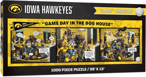 Vista 46 de YouTheFan NCAA Game Day in The Dog House - Rompecabezas de 1000 piezas
