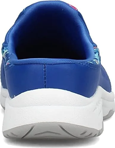 Vista 6 de Easy Spirit Traveltime Mule para mujer, Azul Medio 420