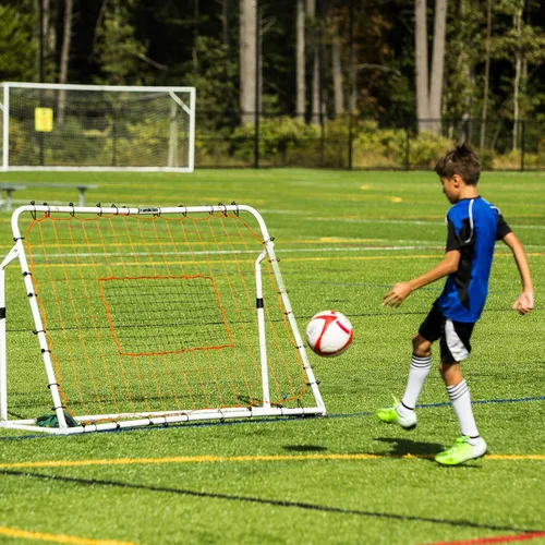 Vista 7 de Franklin Sports Soccer Rebounder - Tournament Steel Soccer Rebounding Net - Perfect for Backyard Soccer Practice and Soccer Training 12 x 6 & 6 x 4
